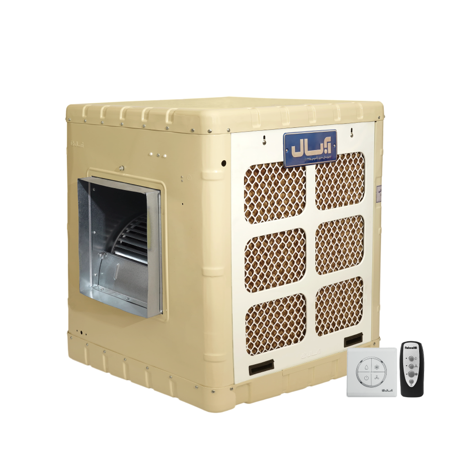 Roof top Evaporative Cooler with cellulose pads